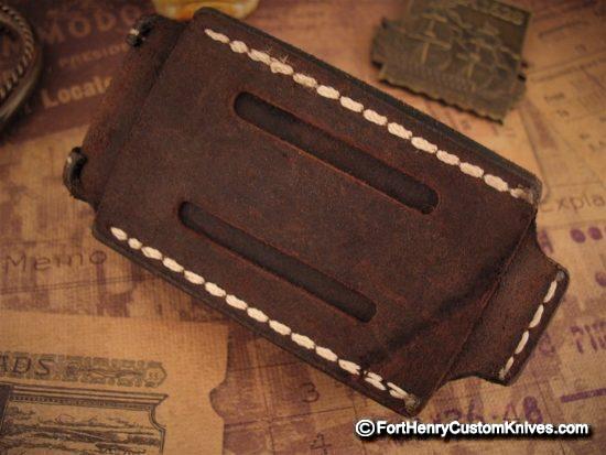 Mitch Lum / Dawson Machine - Laulima Custom Copper Todai - Starlingear Leather Pouch - Image 7
