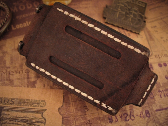 Mitch Lum / Dawson Machine - Laulima Custom Copper Todai - Starlingear Leather Pouch - Image 7
