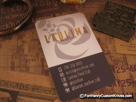 Mitch Lum / Dawson Machine - Laulima Custom Copper Todai - Starlingear Leather Pouch - Image 8