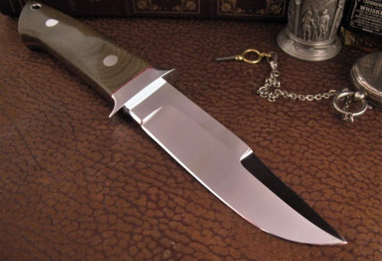 James Sponaugle - Loveless Chute Knife - Mirror Polished - Image 6