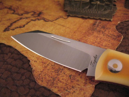 Chris Taylor - Slip Joint - Vintage Textolite Handle - Image 3