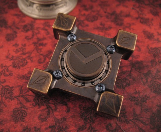 Steel Flame - Royal Bronze - Molon Labe - Ring Spin