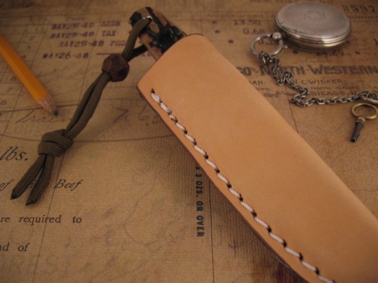 Hiroaki Ohta - Gentleman's Stag Belt Knife - San Mai - Image 6