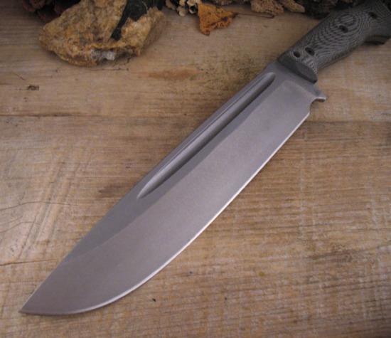 Nathan Carothers - Medium Chopper - Black Micarta