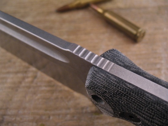 Nathan Carothers - Medium Chopper - Black Micarta - Image 3