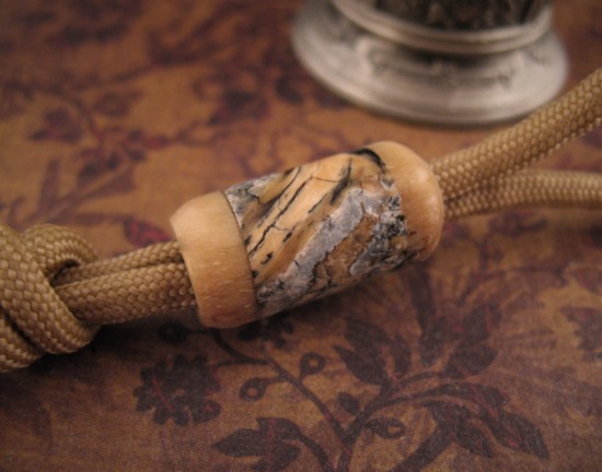 Fine Turnage Productions - Mammoth Molar Lanyard Bead