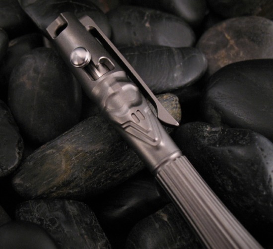 Rike Knife - Alien 4 - Knife & Pen Set - Damasteel - Discon - Image 7