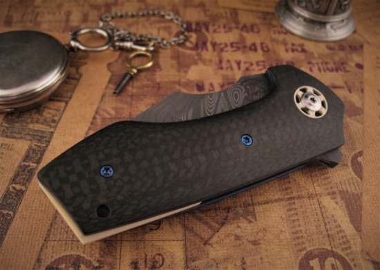 Burchtree Bladeworks - Custom Boson - Carbon Fiber & Westinghouse - Image 2