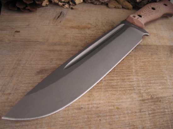 Nathan Carothers - Medium Chopper - Natural Micarta - Discontinued
