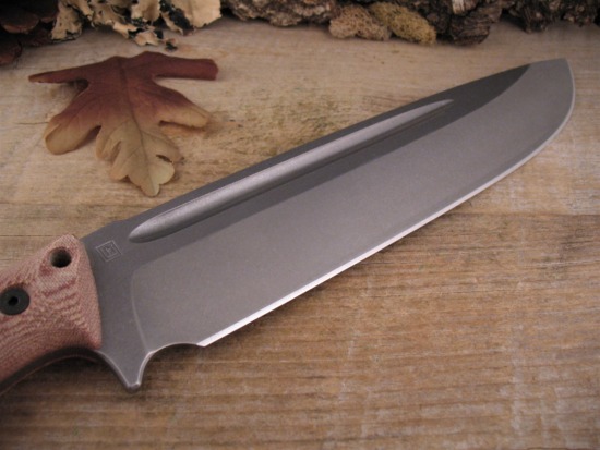 Nathan Carothers - Medium Chopper - Natural Micarta - Discontinued - Image 2
