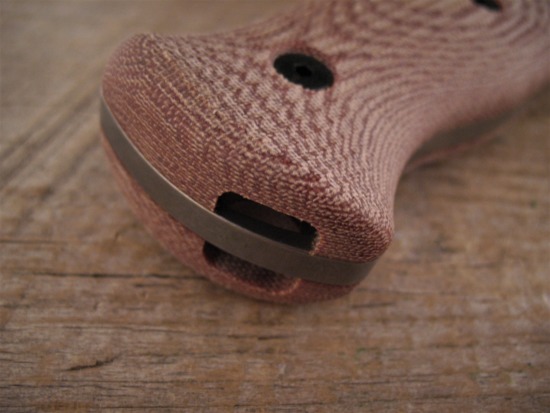 Nathan Carothers - Medium Chopper - Natural Micarta - Discontinued - Image 6