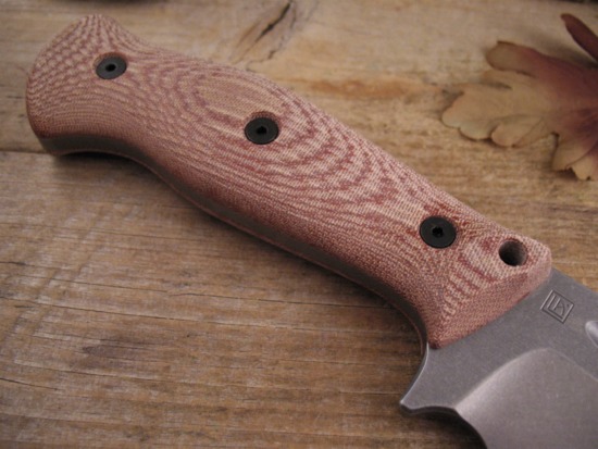 Nathan Carothers - Medium Chopper - Natural Micarta - Discontinued - Image 5
