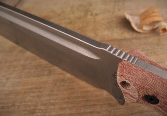 Nathan Carothers - Medium Chopper - Natural Micarta - Discontinued - Image 3