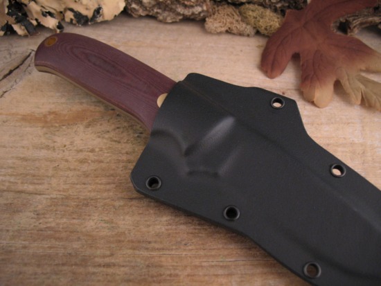 Bob Dozier - New Hunter - Burgandy Micarta - Image 8