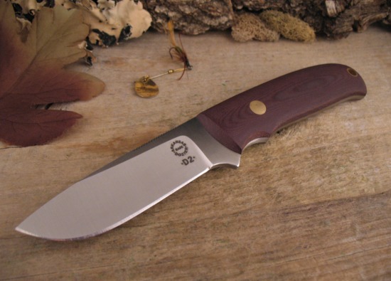 Bob Dozier - New Hunter - Burgandy Micarta - Image 2