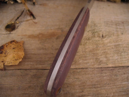 Bob Dozier - New Hunter - Burgandy Micarta - Image 5