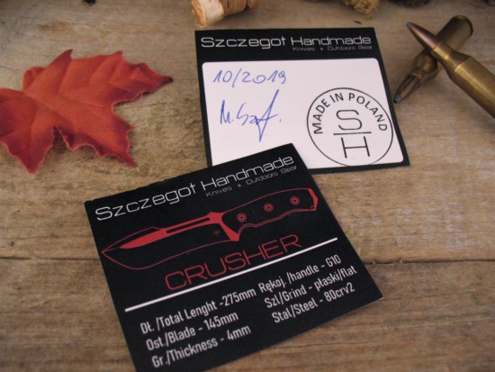 Michael Szczegot - Custom Crusher - w/Firesteel - Image 7
