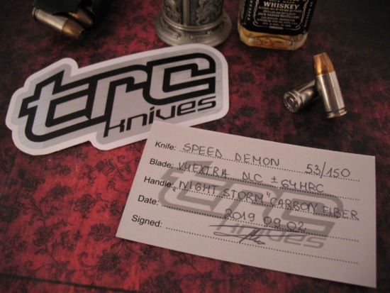 Andrius Tricius / TRC Knives - Lim Ed Speed Demon Tactical - DLC - Image 8