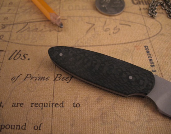 Van Deventer & Sons - Gentlemans Neck Knife - Carbon Fiber - Image 4