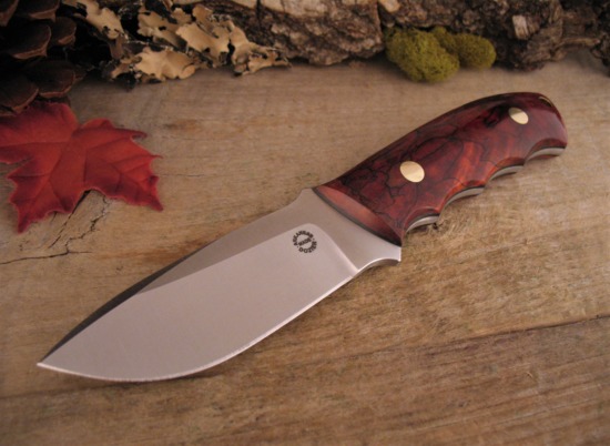 Bob Dozier - Custom Pro Skinner - Rare Red Spalted Maple