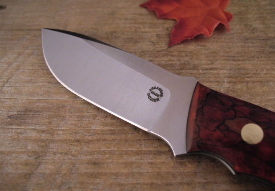 Bob Dozier - Custom Pro Skinner - Rare Red Spalted Maple - Image 2