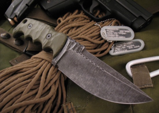 Ken Vehikite / Black Roc Knives - Rare Custom Grifter - Image 6