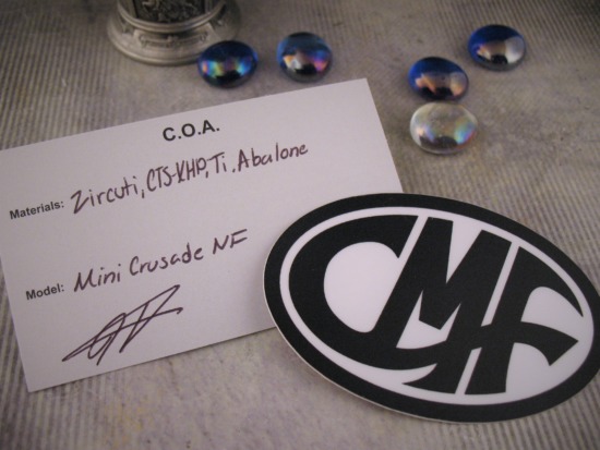 CMF Metalworks - Custom V3 Mini Crusade NF - ZircuTi - Image 7