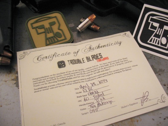 Trouble Blades - Rare Lil Debt Collector - Frag Pattern - Image 9