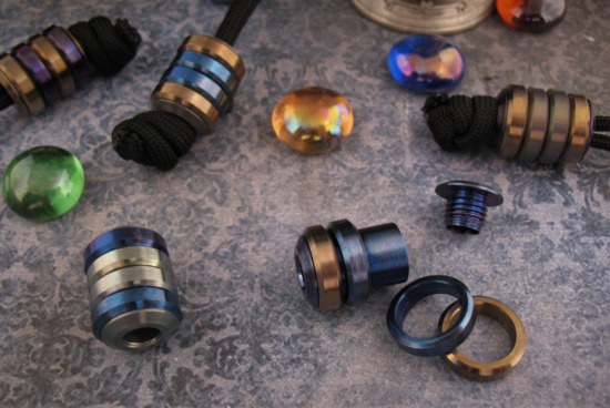 Igor Potapov - Lg. Hand Made Titanium Modular Lanyard Beads - Choice - Image 2