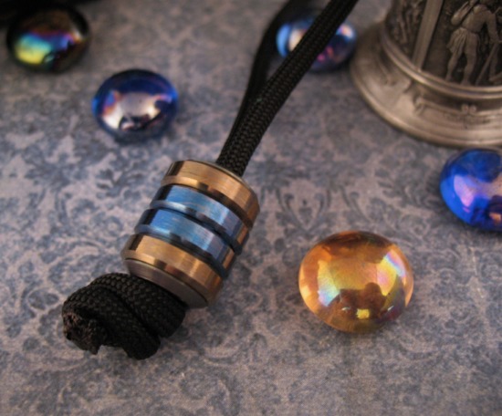 Igor Potapov - Lg. Hand Made Titanium Modular Lanyard Beads - Choice - Image 3