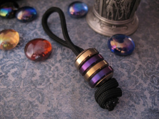 Igor Potapov - Lg. Hand Made Titanium Modular Lanyard Beads - Choice - Image 4