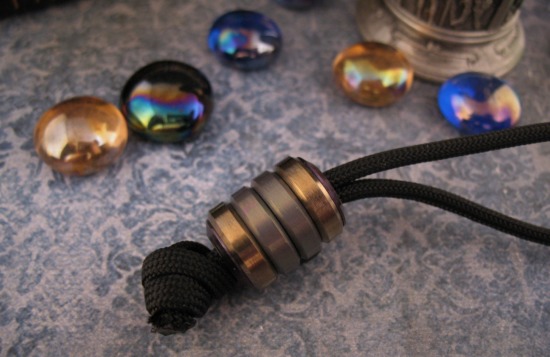 Igor Potapov - Lg. Hand Made Titanium Modular Lanyard Beads - Choice - Image 6