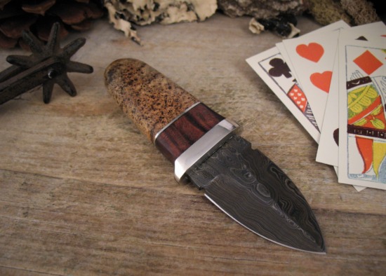 Herb Derr - Dagger Neck Knife - Magnetic Sheath