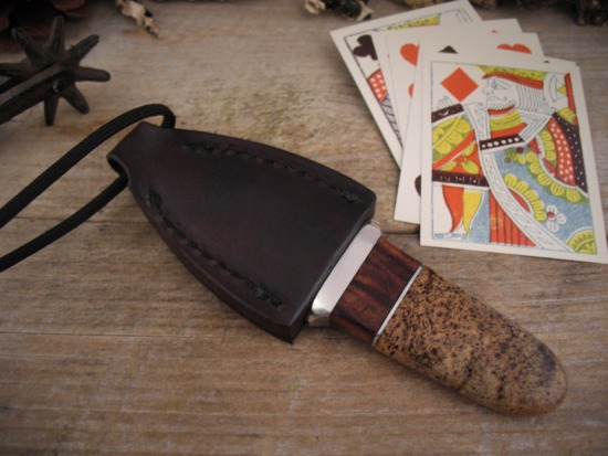 Herb Derr - Dagger Neck Knife - Magnetic Sheath - Image 5