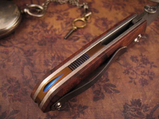 K.C. Gray - Custom Squeegee - Reptile Damascus - Image 5