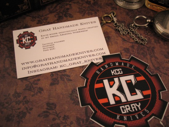 K.C. Gray - Custom Squeegee - Reptile Damascus - Image 8