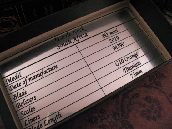 Jaco de Kock - PL1 Mini Flipper - M390 - Image 8