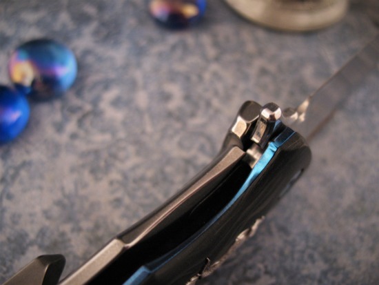 Michael Zieba - Customized S7 - Damasteel - Koi Inlay/Etch - Image 5