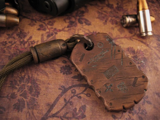 Miller Bros. Blades - Custom Copper Dog Tag Necklace - Image 3