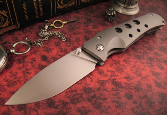 Jason Guthrie - Scout Framelock - M390 - MokuTi Clip