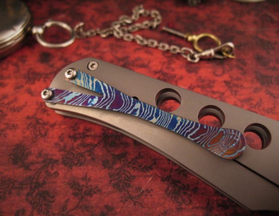 Jason Guthrie - Scout Framelock - M390 - MokuTi Clip - Image 7