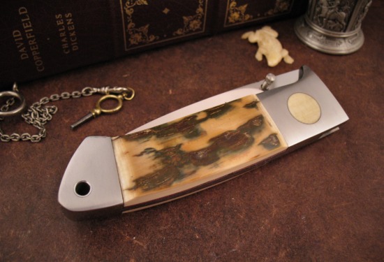 Kansei Matsuno - Loveless XL Folding Drop Point - Mammoth - Image 2