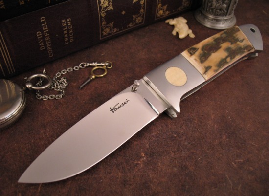 Kansei Matsuno - Loveless XL Folding Drop Point - Mammoth