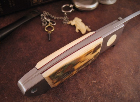 Kansei Matsuno - Loveless XL Folding Drop Point - Mammoth - Image 5