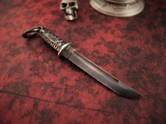 Steel Flame - Large Katana - Sterling - Free Patch - Image 4