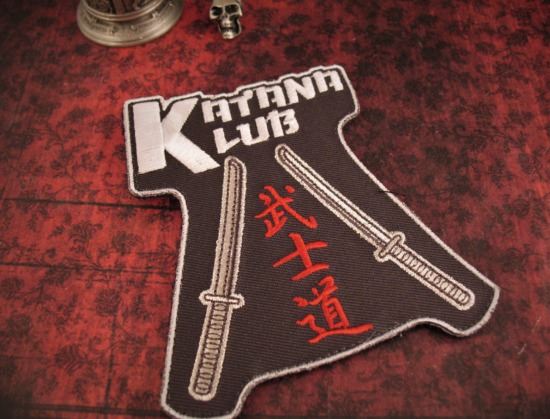 Steel Flame - Large Katana - Sterling - Free Patch - Image 5