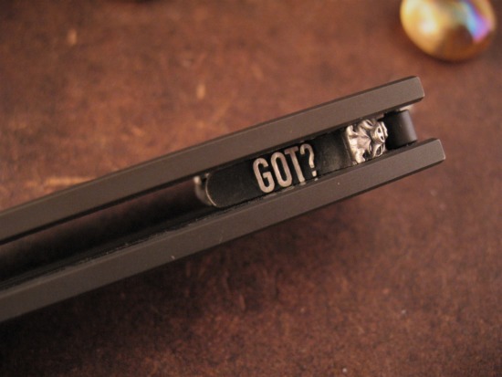 Michael Zieba - Custom Bali - Pure Silver "Got Bacon" Backspacer - Image 9