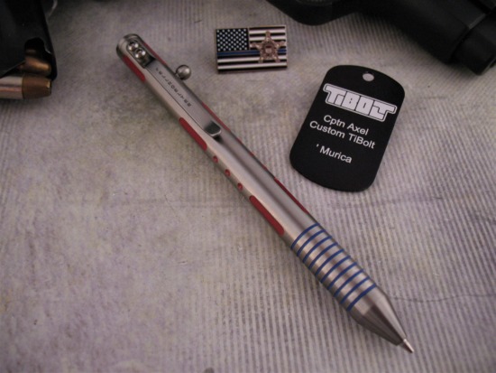 Brian Fellhoelter/Cptn Axel - 'Murica Ti-Bolt Pencil - ReLeaded