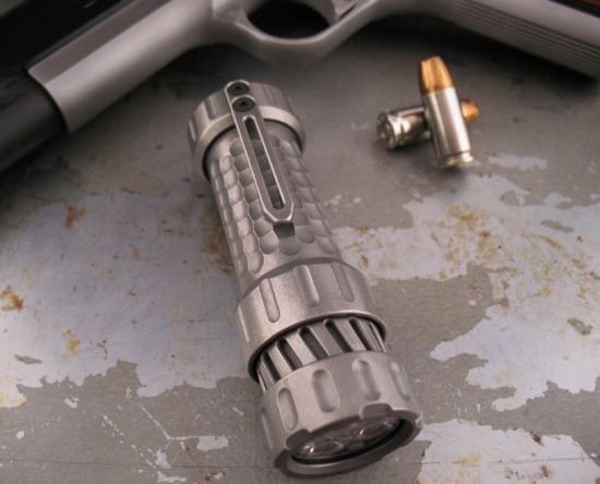 MechForce - MechTorch Turbo EDC Flashlight - Titanium - Image 2