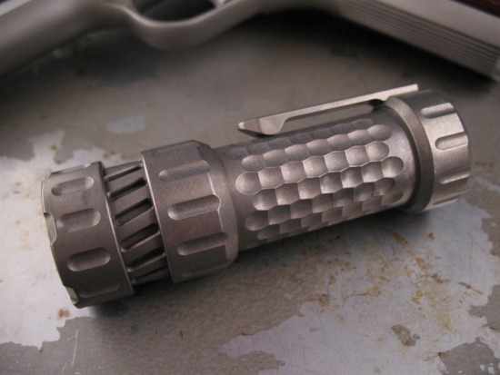 MechForce - MechTorch Turbo EDC Flashlight - Titanium - Image 4